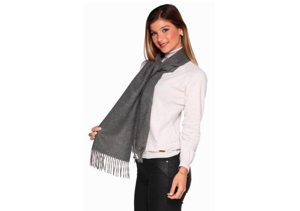 100% Baby Alpaca Woven Scarf | Windrush Alpacas